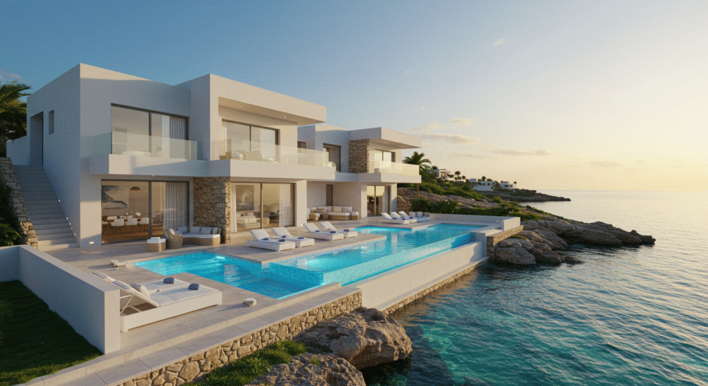 where is the love island villa