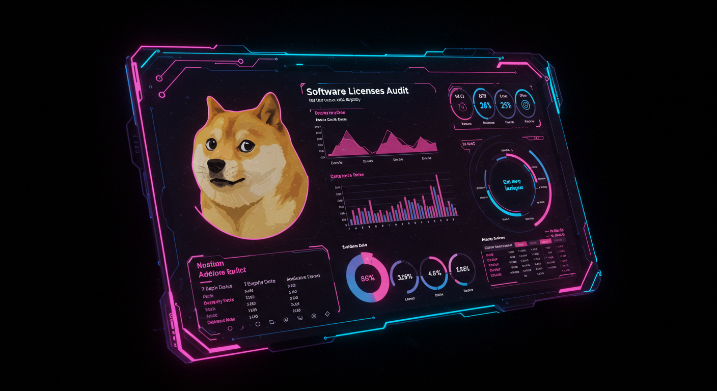 Doge Software Licenses Audit HUD